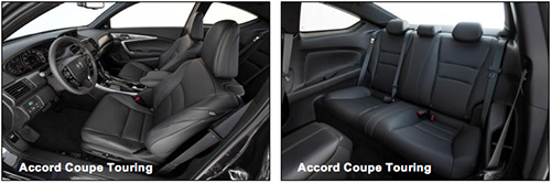 2016 Honda Accord Press Kit Interior